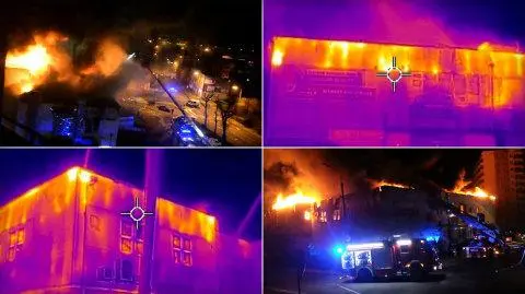 Tczew:Śledczy sprawdzają przyczyny pożaru  w Tczewie