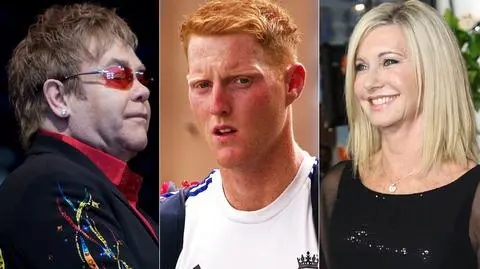  Elton John z ekipą filmu "Rocketman" na festiwalu w Cannes