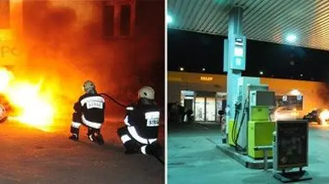 "Polał samochód benzyną, podpalił i uciekł"