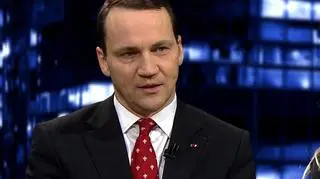 Radosław Sikorski był gościem "Kropki nad i"