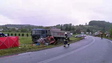 Śmiertelny wypadek pod Tarnowem. Dwie osoby nie żyją