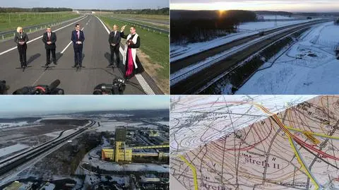 Droga S3 wymaga remontu chociaż funkcjonuje od ledwie pięciu miesięcy ("Polska i Świat" z 7.02.2019)