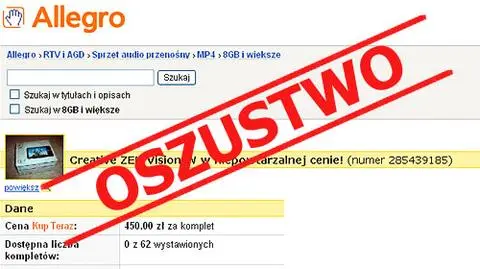 Zbigniew Urbański z KGP o oszustwie na Allegro