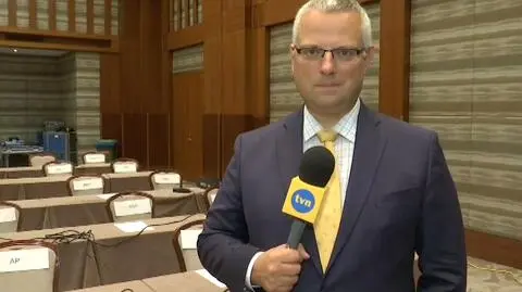 Centrum prasowe Białego Domu w Warszawie