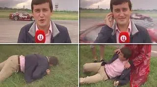 Reporter rosyjskiej telewizji może mówić o szczęściu w nieszczęściu