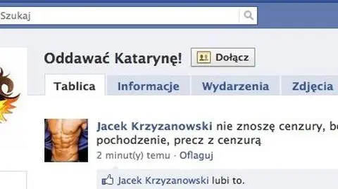 Kataryna znika z Facebooka. "Może sobie mnie nie życzą"