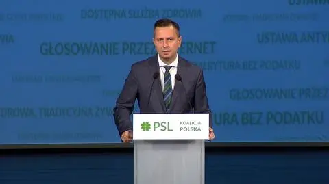 Władysław Kosiniak-Kamysz na konwencji w Radomiu. Wybory parlamentarne 2019