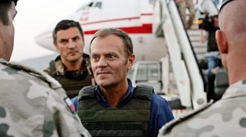 Donald Tusk w Afganistanie