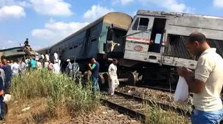 Dwa pociągi zderzyły się w Aleksandrii