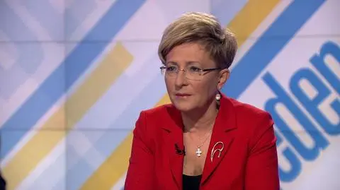 Gościem "Jeden na jeden" była Elżbieta Radziszewska