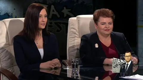 Paulina Piechna-Więckiewicz i Marzena Wróbel w Tak Jest
