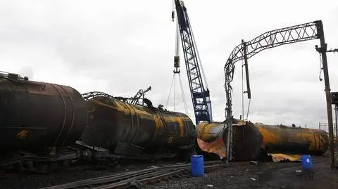 PKP pozbierała się po wybuchu