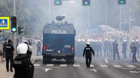 Policja zatrzymała ponad 20 osób osób w związku z sobotnim marszem 