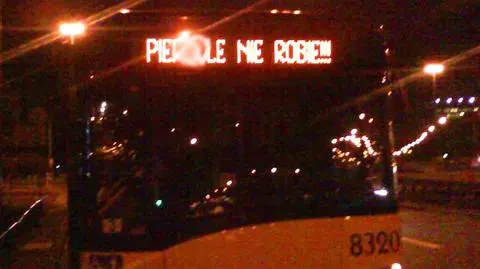 Nocne wyznanie kierowcy autobusu