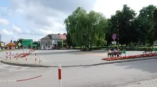 Rynek w Zaklikowie - jednej z miejscowości, która dostała prawa miejskie