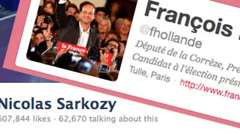 W realu wygrał Hollande. 
 A kto zwyciężył w sieci?
