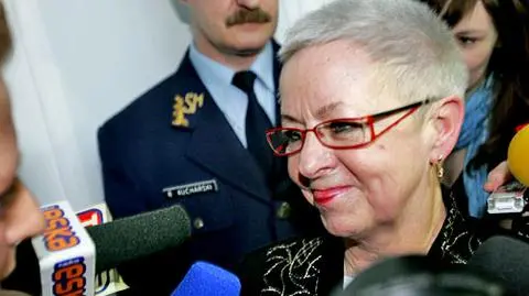 Sowińska komplementuje marszałka po spotkaniu