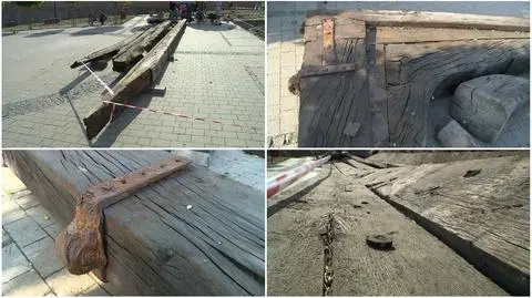 Szczecin: odtworzyli wrak żaglowca