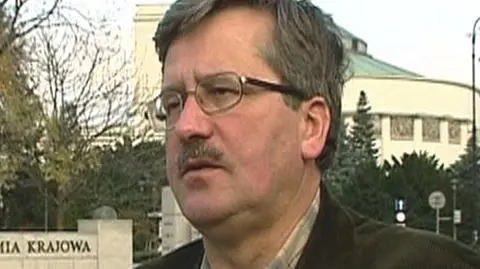Komorowski: Rozważam podanie "Wprost" do sądu