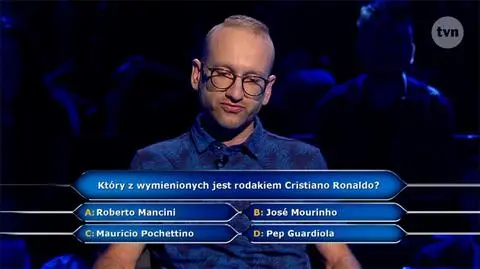 Milionerzy: który z wymienionych jest rodakiem Cristiano Ronaldo?