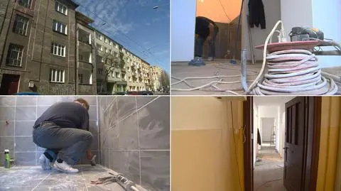 Gdynia: bezdomni remontują mieszkanie