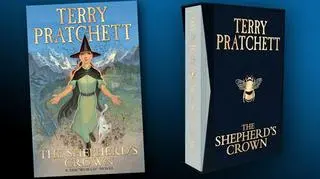 Okładka ostatniej książki Terry'ego Pratchetta "The Shepherd's Crown"