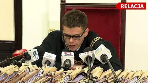 Sędzia Igor Tuleya odczytywał wyrok
