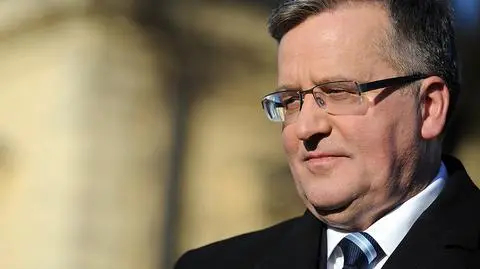 Bronisław Komorowski w szpitalu