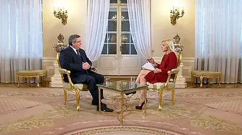 Bronisław Komorowski ocenił działania rządu