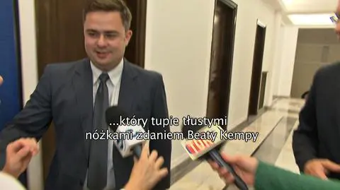 Hofman odpowiada Kempie