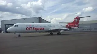 Fokker 100 linii OLT Express Germany