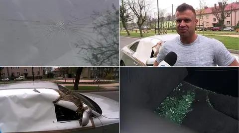 Nożownik napadł na mężczyzn w samochodzie w Katowicach