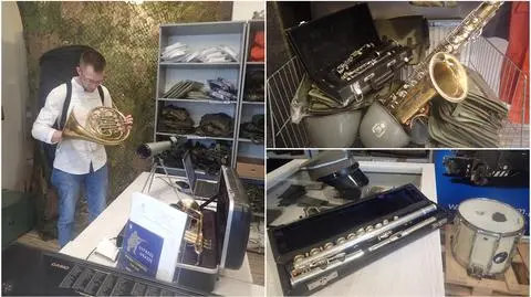 Agencja Mienia Wojskowego w Poznaniu sprzedaje instrumenty muzyczne