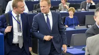 O swojej wizji UE mówił ostatnio prezydent Francji Emmanuel Macron ("Fakty" z 26.09.2017)