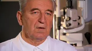 Profesor Jerzy Szaflik jest byłym krajowym konsultantem dziedzinie okulistyki