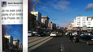 Policja otoczyła budynek poczty
