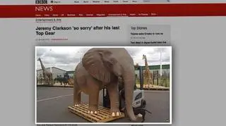 BBC wyemitowało ostatni odcinek "Top Gear" z Clarksonem