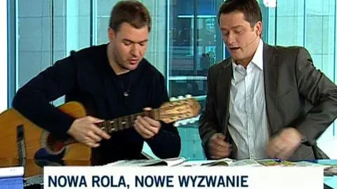 Aktor z gitarą i sposobem na chandrę