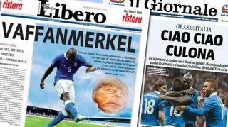 Włoskie gazety ostro potraktowały Angelę Merkel