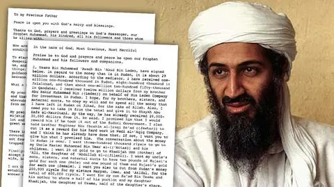 USA. Testament bin Ladena. Amerykanie ujawnili listy