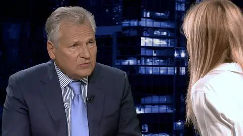 Aleksander Kwaśniewski był gościem "Kropki nad i"