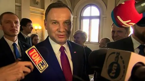 Andrzej Duda o wyborach: na razie jest wiele niewiadomych