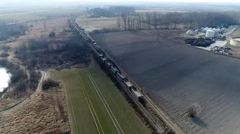 Dolny Śląsk: osiem wykolejonych wagonów. Utrudnienia na kolei