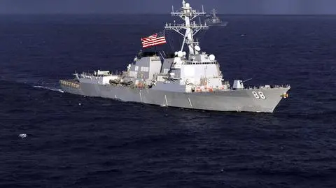 US Navy w pobliżu archipelagu Spratly