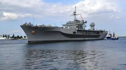Gdynia: USS Mount Whitney w Polsce