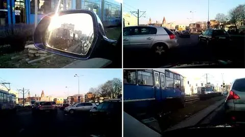 Awaria świateł w centrum Wrocławia. Każdy chce być pierwszy