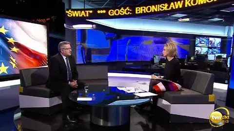 Bronisław Komorowski: warto pozyskiwać przyjaciół