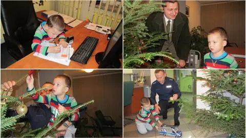„Podkomisarz Adaś” odwiedził policjantów