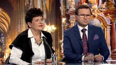 Joanna Senyszyn i Zbigniew Girzyński w "Faktach po Faktach"