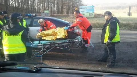 Dolny Śląsk: spowodował kolizję i uciekł do lasu. Zgubił się